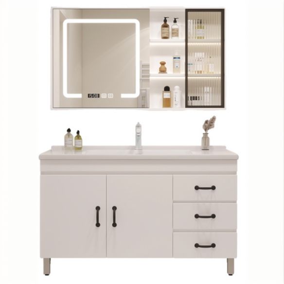 Bathroom Cabinet Wall Mounted LED Light Mirror Cabinet