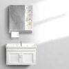 MP BC 1021 Modern Style Aluminium Bathroom Furniture Vanity Cabinet Set