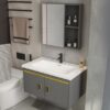 MP BC 1034 Bathroom Washbasin Cabinet Set Bathroom Kit With Mirror Cabinet