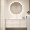 MP BC 1035 Bathroom Vanity Cabinets MDF Wall Mount Design Mirror Basin