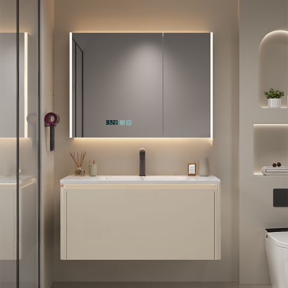 Multi Functional Combination Environmentally Friendly Bathroom Cabinet