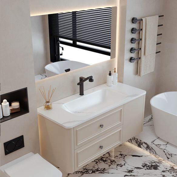 Wholesale Double Single Modern Wooden Panel Bath Cabinet