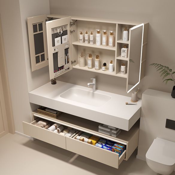 New Modern Minimalist Intelligent Bathroom Vanity Cabinet