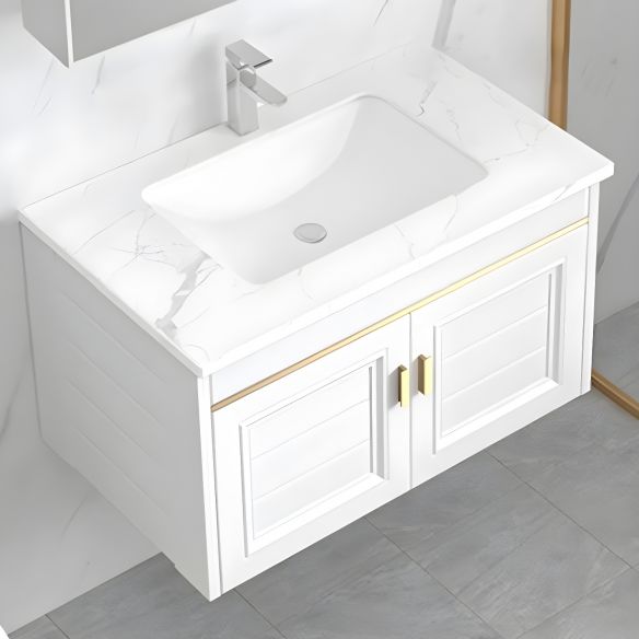 Chaozhou Ceramic Integrated Basin Bathroom Cabinet