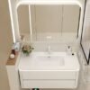 MP BC 1089 Wholesale Bathroom Furniture Bathroom Floating Vanity Cabinet Space Aluminium