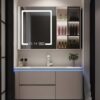 MP BC 1090 Luxury Top End Solid Wood Bathroom Vanity Wall Mounted Mirror for Villas