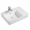 MP BS 1024 China Sanitary Ware Factory Wholesale Cube Wall Basin Left Hand Bowl