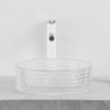 MP BS 1027 China Sanitary Ware Factory Wholesale Custom Transparent Tempered Glass Vessel Sink Bathroom Basin