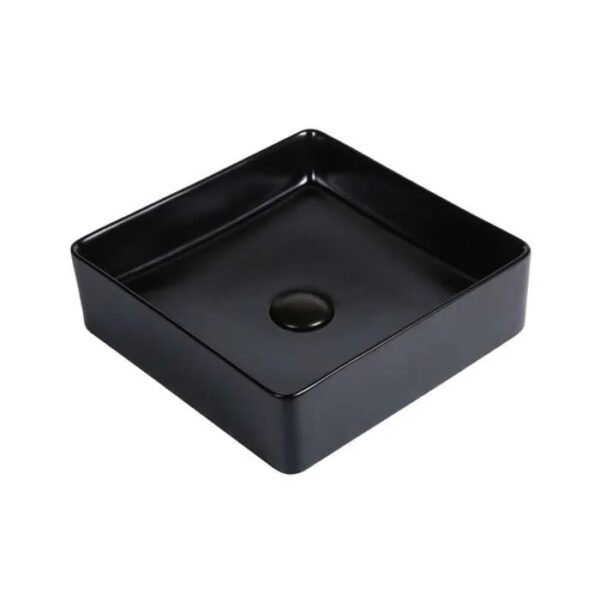 Wholesale Azure Ceramic Above Counter Basin Black