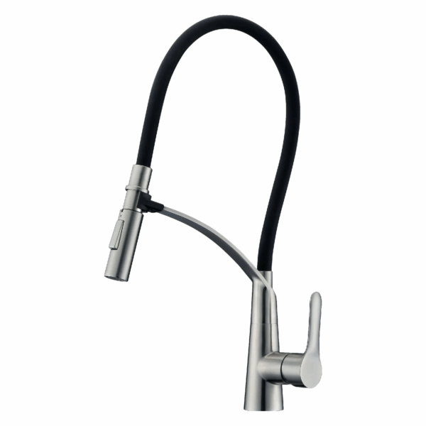 Modern Single Handle Brass Kitchen Sink Faucet
