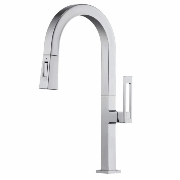 Pull Out Water Long Handle Wash Sink Tap for 304 Kitchen Faucet