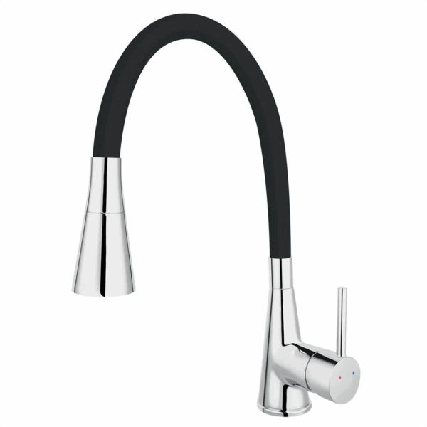 Brass Single Handle Basin Faucet Deck Mounted Kitchen Faucet