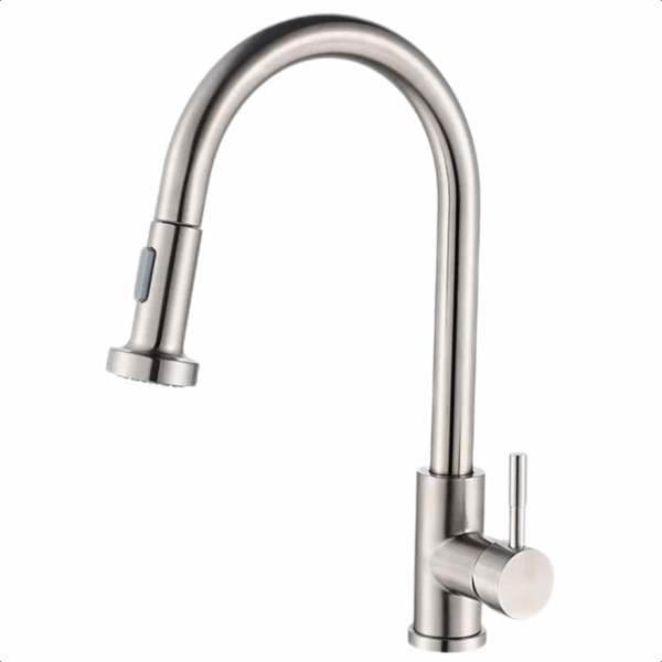 High Quality Single Handle Kitchen Faucet Pull Sprayer