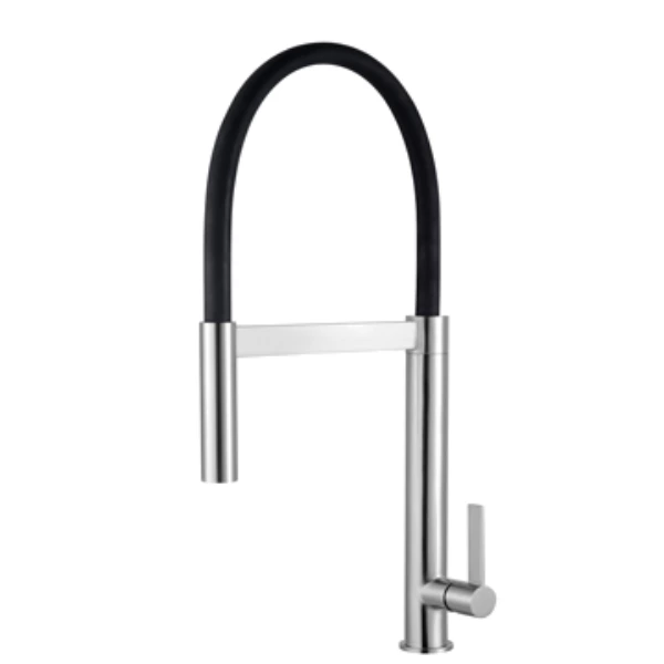 New Design Slim Stainless Steel Pull Out Kitchen Sink Faucet