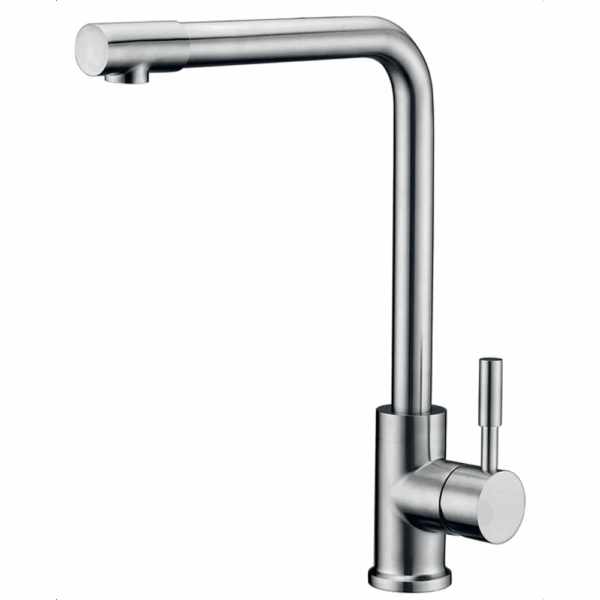 Single Handle Wall Mounted Luxury SUS304 Brass Kitchen Faucet