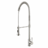 MP KF 1024 Polished Chrome Pull Out Flexible Single Hole Kitchen Faucet