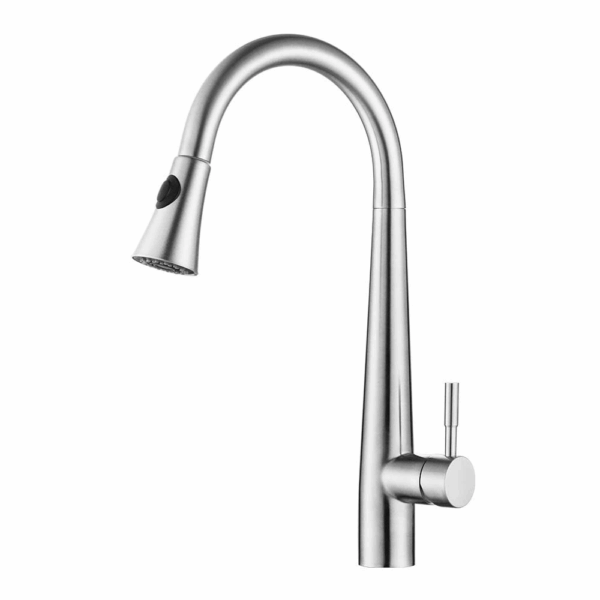 Kitchen Pull Out Sink Faucet Stainless Steel Hot and Cold Mixer Faucet Tap