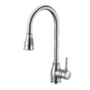MP KF 1053 Kitchen Faucet with Pull Down Sprayer Brushed Nickel