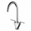MP KF 1063 Single Hole Double Handle Monoblock Brass Kitchen Faucet