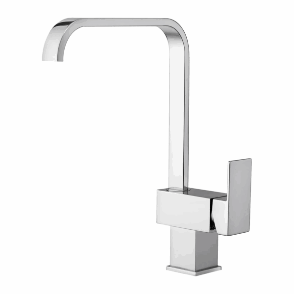 Modern Kitchen Tap Brass Chrome Kitchen Faucet Mixer Deck Mounted