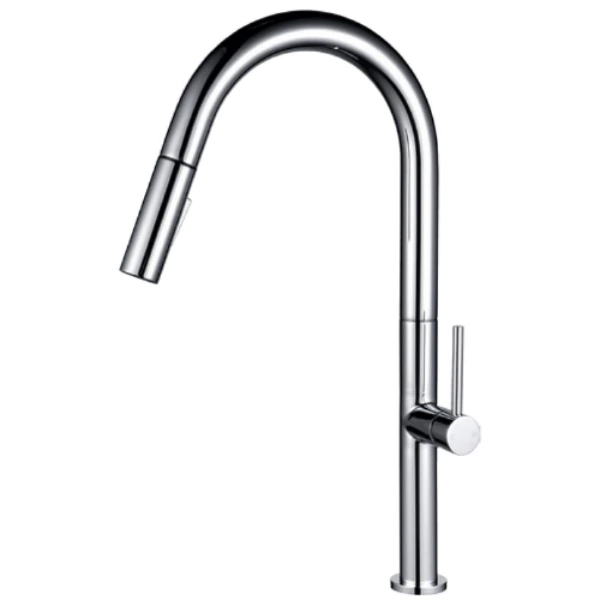 SUS304 Spring Pull Out Kitchen Faucet Commercial Faucet