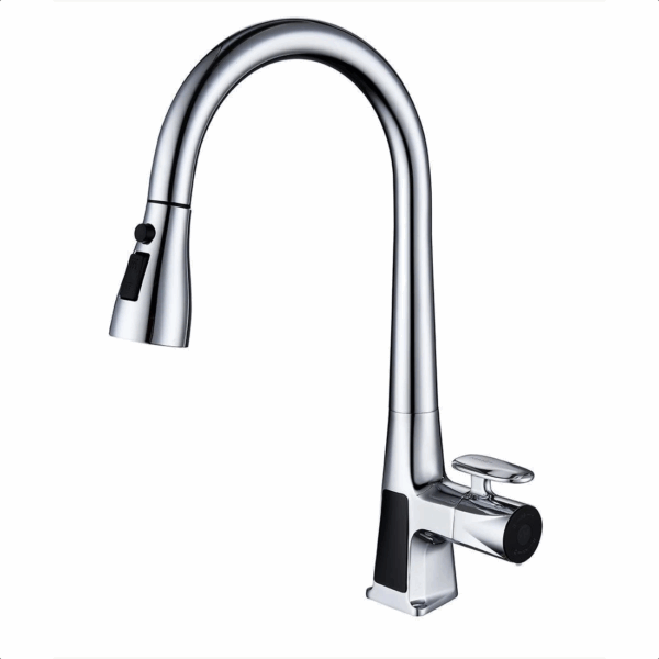 High Quality Intelligent Induction Pull Down Kitchen Faucet