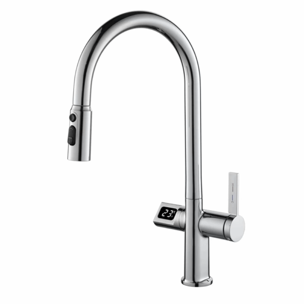 Smart Modern Pull Down Hot Style Brass Kitchen Faucet