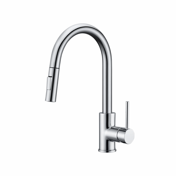 304 Stainless Steel Single Handle Kitchen Faucet
