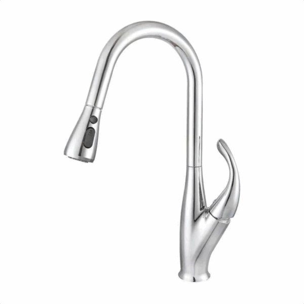 Deao Pull Out Kitchen Mixer Brushed Nickel Kitchen Faucet