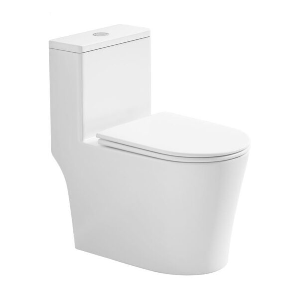Modern Household One Piece Ceramic WC Toilet
