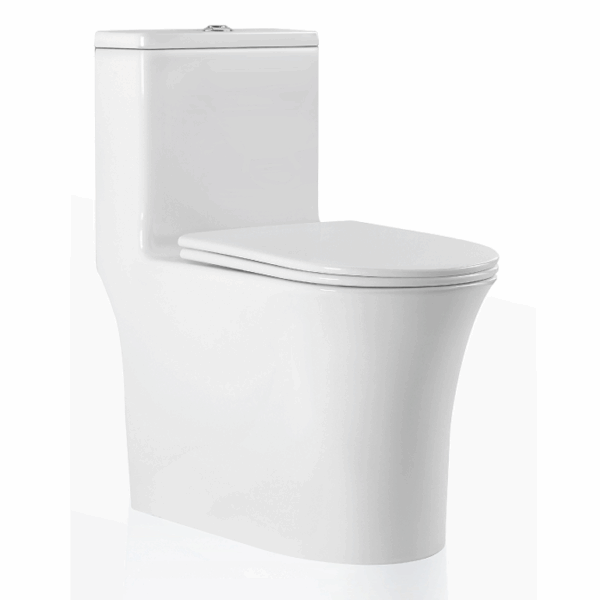 Modern Household One Piece Ceramic WC Toilet