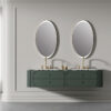 MP RM2601 Luxury Custom Hotel Wooden Bathroom Cabinet Double Sink Bathroom Vanity