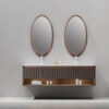 MP RM2614 Bathroom Wall Cabinet Bathroom Vanity with Mirror Modern Vanity