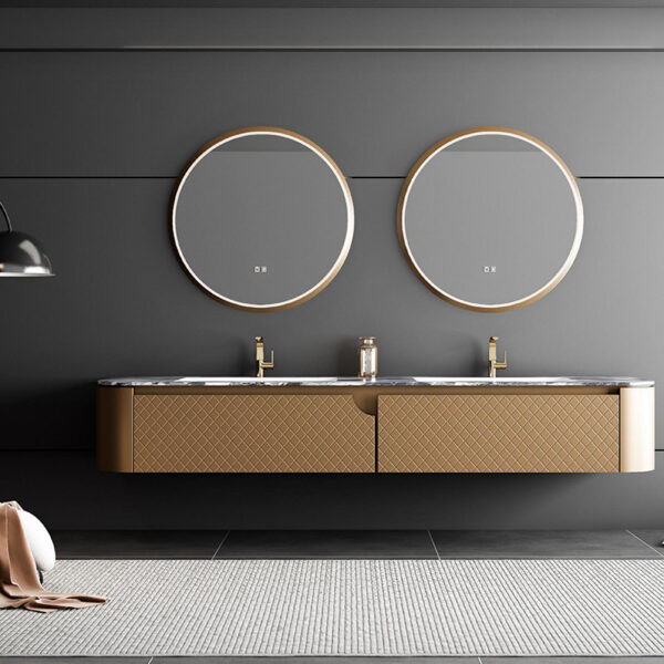 Factory Led Heated Mirror Bathroom Cabinet Customized Size Large Mirror Bathroom Vanity