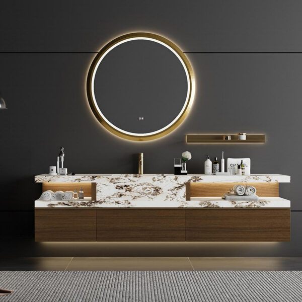 Modern Style Washroom Smart Bathroom Cabinet Furniture Mirror Cabinet