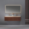 MP RM2633 Bathroom Cabinet with Sinks LED Mirror Waterproof Bathroom Vanity