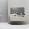 MP RM2653 Solid Wood Floating Bathroom Vanity High Quality Waterproof Bathroom Cabinet