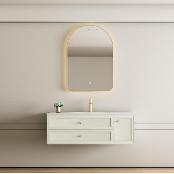 Factory Direct Sales Modern Design Wall Mounted Led Mirror Vanity