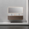 MP RM2678 Modern Bathroom Cabinet Vanity With Sink and Led Mirror