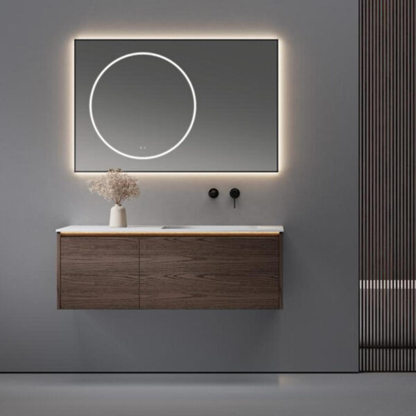 Modern Floating Ceramic Top Wall Hung Bathroom Vanities