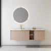 MP RM2691 Wholesale Luxury Hotel Wall hung Basin With Bathroom Sink Cabinets