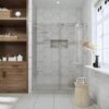 MP SDG 108 Waterproof Frameless Sliding Shower Doors Factory Direct for Commercial Bulk Buyers