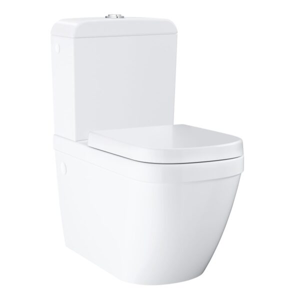 Watermark Ceramic Two Piece Wash Down P trap Toilet
