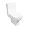 MP TP 1010 Bathroom P trap Rimless Water Closet Ceramic Two Piece Toilet