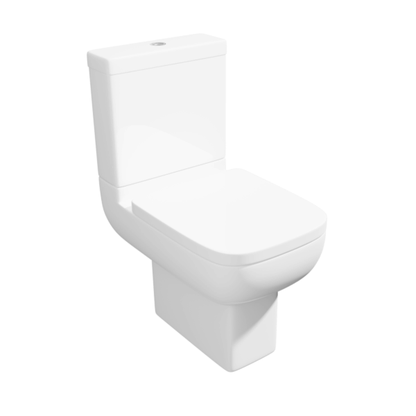 Bathroom P trap Rimless Water Closet Ceramic Two Piece Toilet
