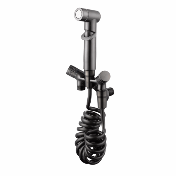 Toilet Spray Gun Brass Valve Wall Mounted Sink Shattaf Bidet Sprayer
