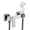 MP TS 1057 Chrome Bidet Faucet Hot and Cold Water Faucet Handheld Bidet Shower Set