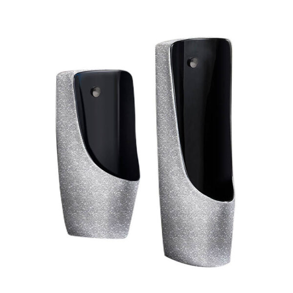 Sanitary Ware Floor and Wall Mounted Crystal Stones Smart Urinal