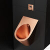 MP U 1041 Custom OEM Rose Gold Wall Mounted Male Waterless Sensor Urinal
