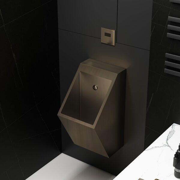 Wall Mounted Mens Stainless Steel Urinal Induction Urinal